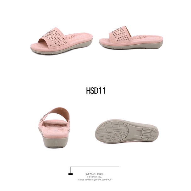 Kelsey Sandal Selop Wanita Import / Sendal Slip On Wanita HSD11
