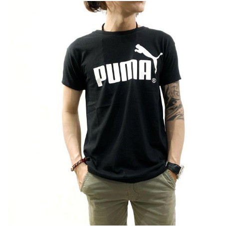 Kaos Cowok Combed Pria LELAKI SEMUA DICIPTAKAN SAMA Kaos pria puma hitam putih