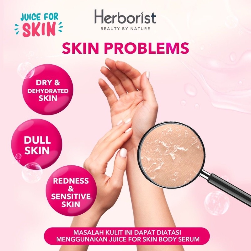 (BISA COD) HERBORIST BODY SERUM JUICE FOR SKIN SERIES