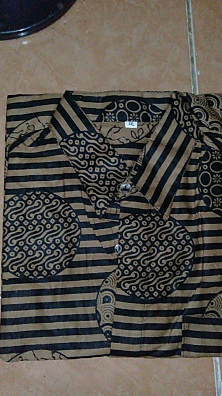 Hem, Lengan Pendek, Baju Batik, Batik Pekalongan, Atasan Pria, Seragam Batik #terbaru #top