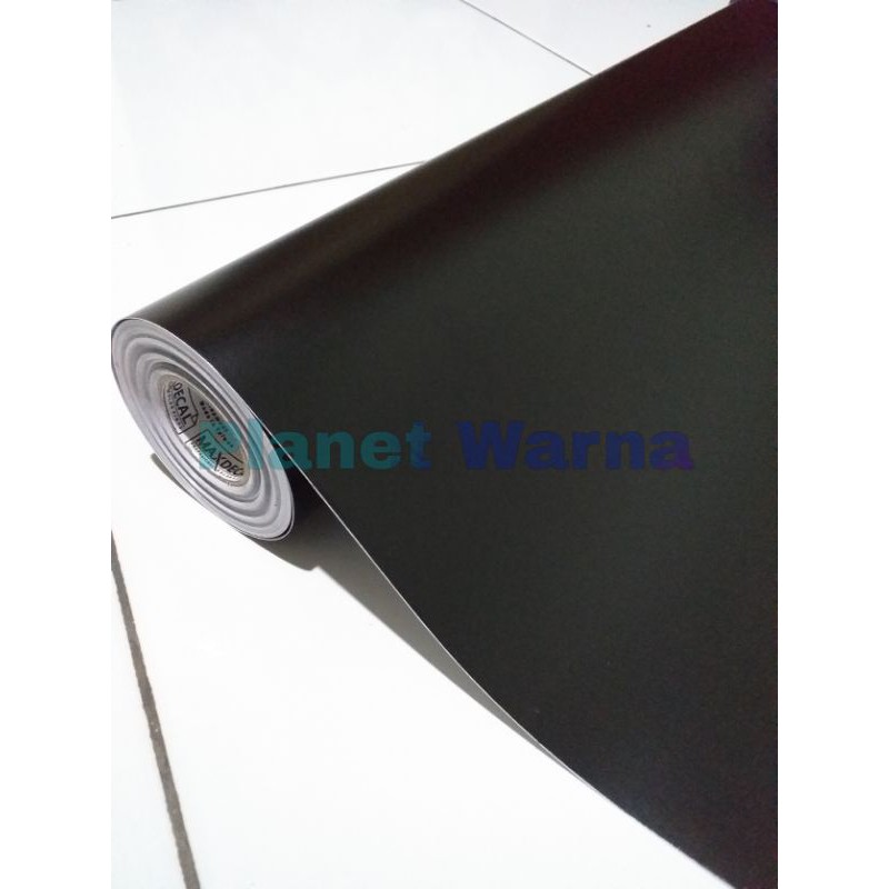 Skotlet Sticker Hitam Doff MaxDecal Matt Black Vinly