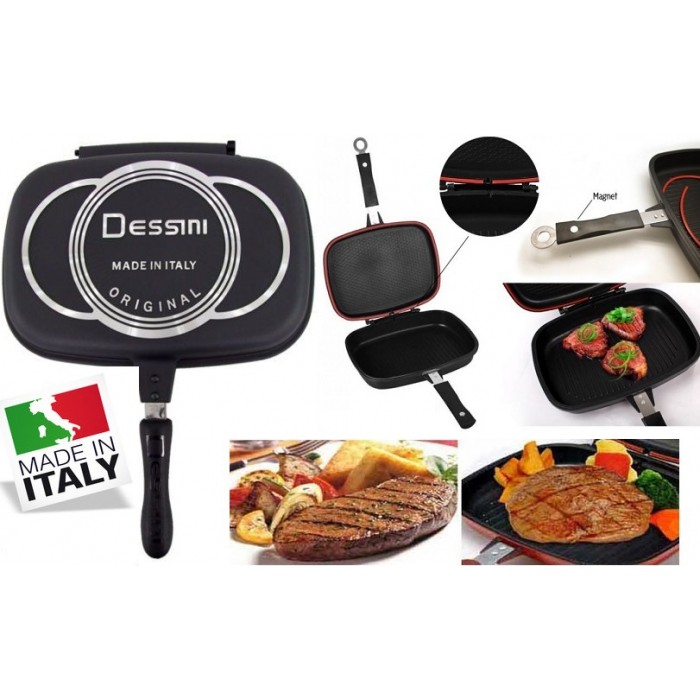 StarHome Dessini Double Pan Panci Jumbo 32 cm