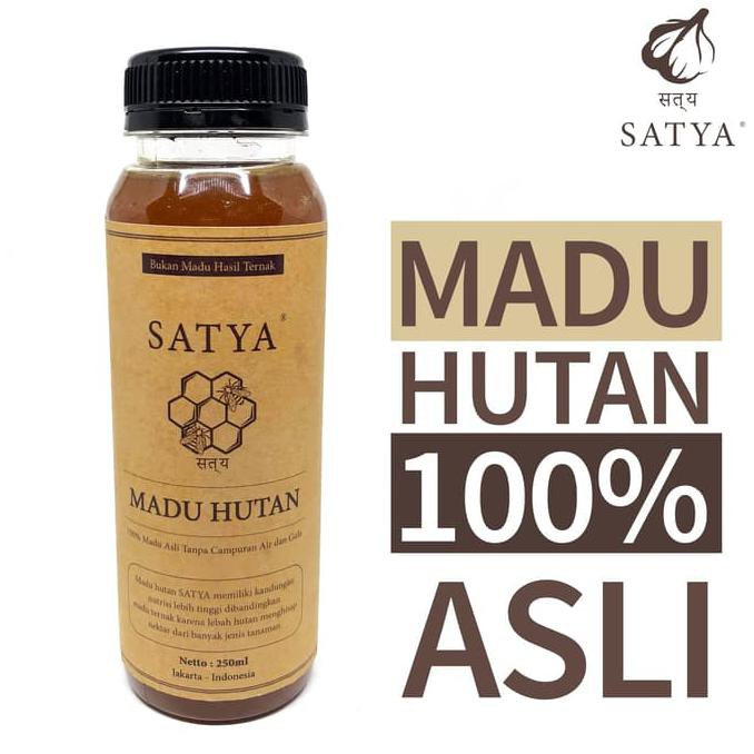 

Madu Hutan SATYA ORGANIK 100 % MADU ASLI BERGARANSI 250 ml