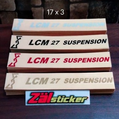 STICKER LCM 27 SUSPENSION