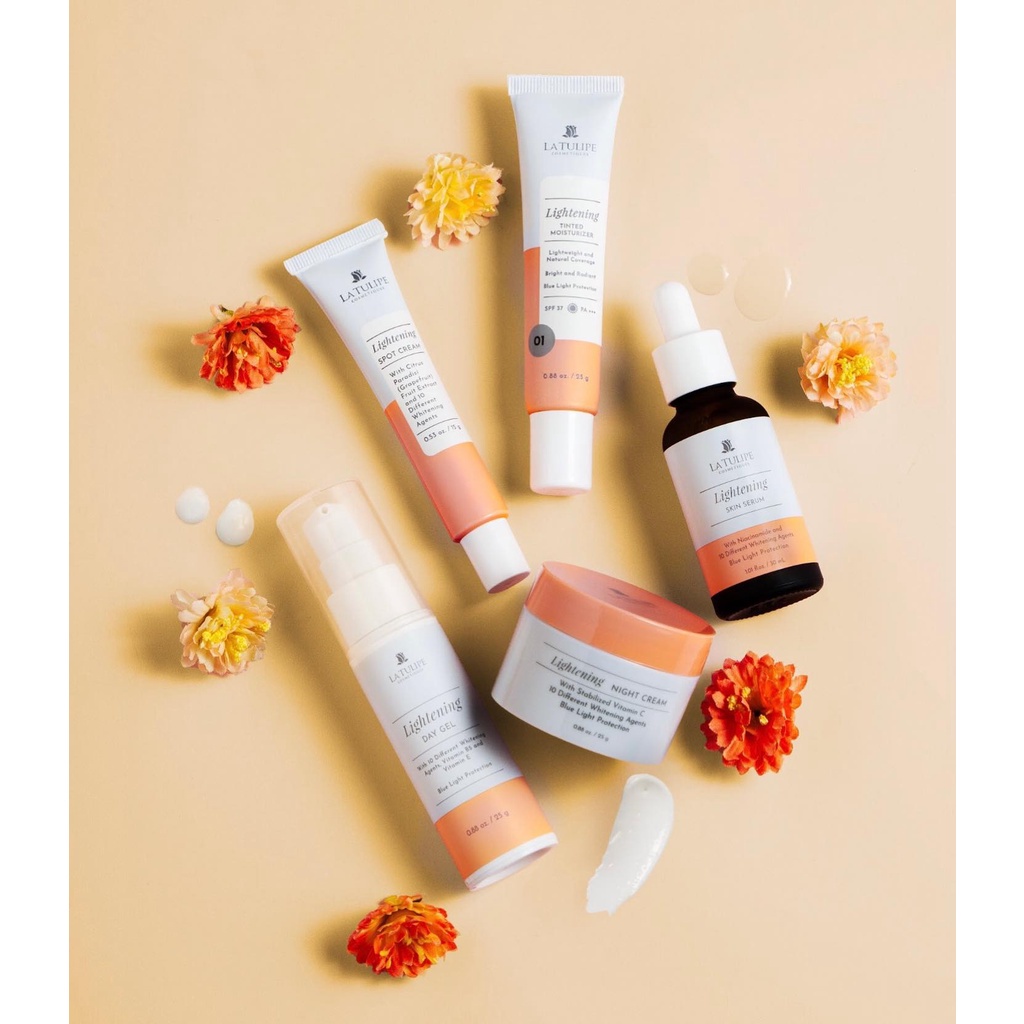 LA TULIPE Lightening Series | Day Gel | Serum | Night | Spot Cream