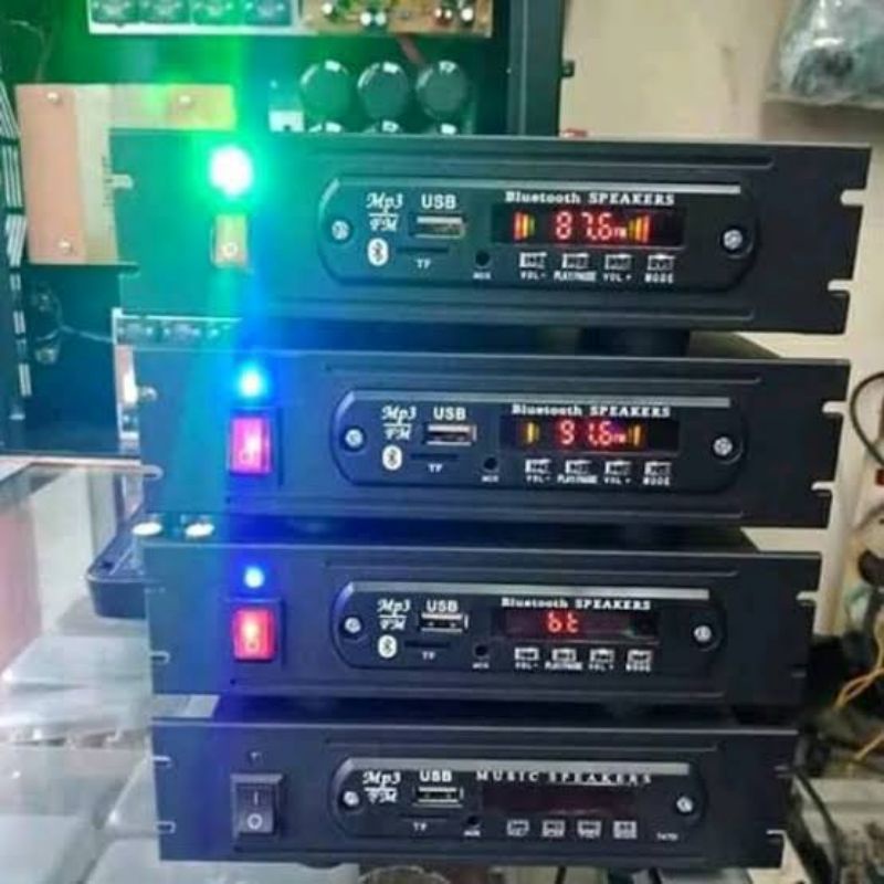 BLUETOOTH DAN AMPLIFIER MOBIL
