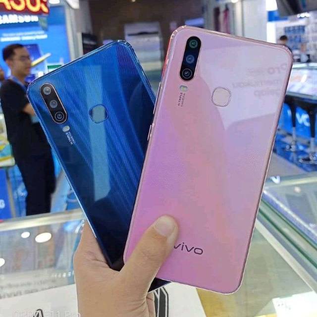 Vivo y17 ram 4/128gb blue garansi resmi 1 tahun | Shopee Indonesia