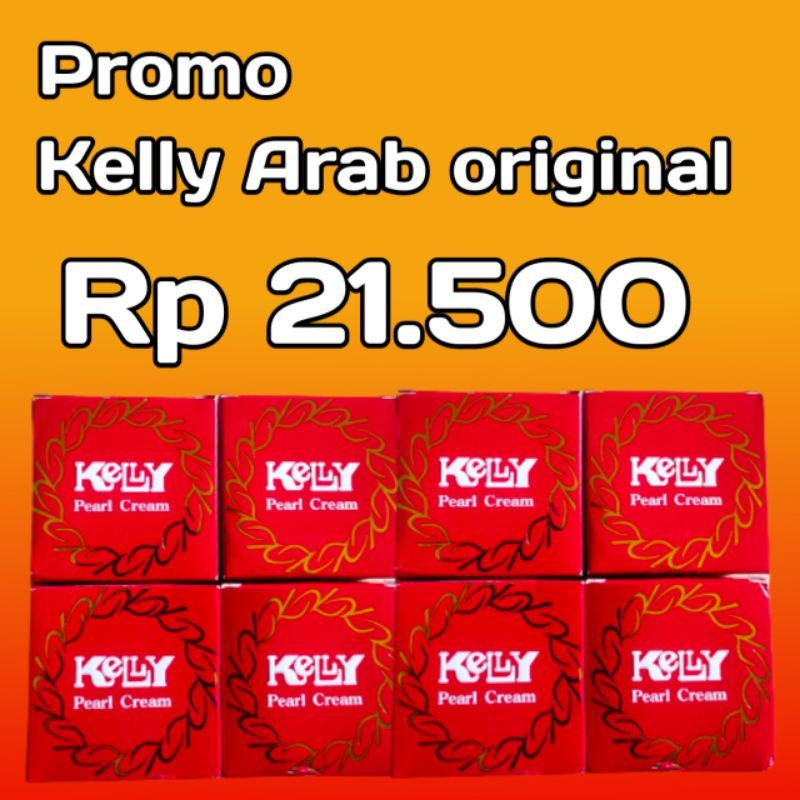 original bedak kelly Arab pearl cream kelly Arab