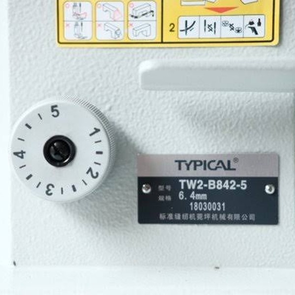 Mesin Jahit TYPICAL TW842-5 Jarum Dua Double Needle Industri Highspeed