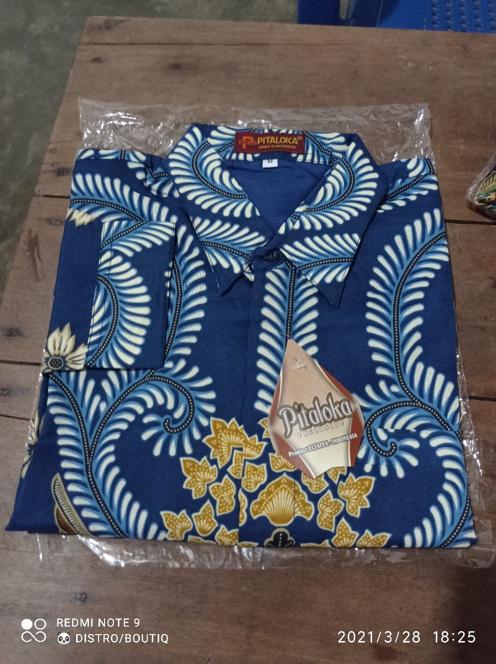 Kemeja Batik Semi Sutra Sanwoz Puring Istimewa