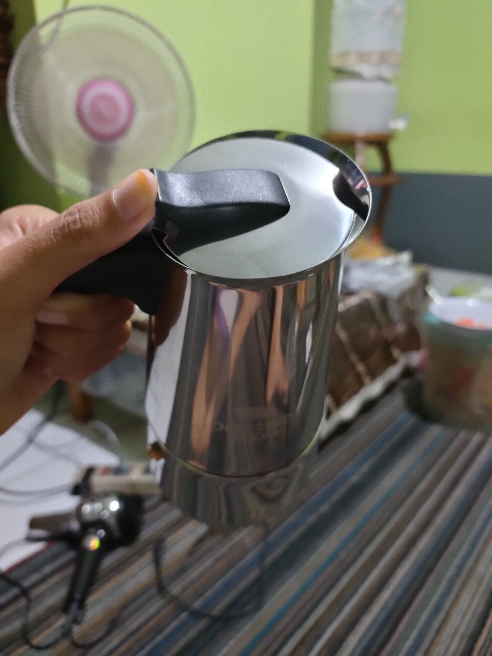 One Two Cups Espresso Coffee Maker Moka Pot Teko Filter 300ml - Z20