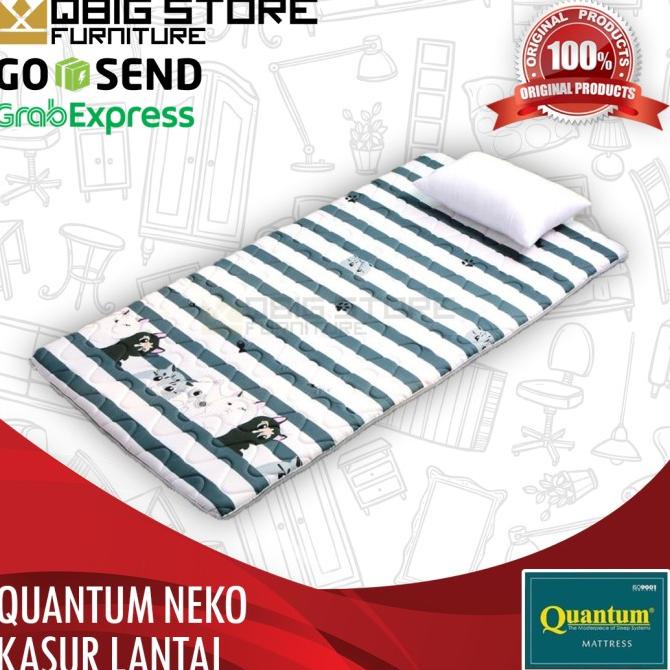 QUANTUM Kasur Lantai Motif Jepang / Tas Travel bed Kasur Gulung Lipat always ready
