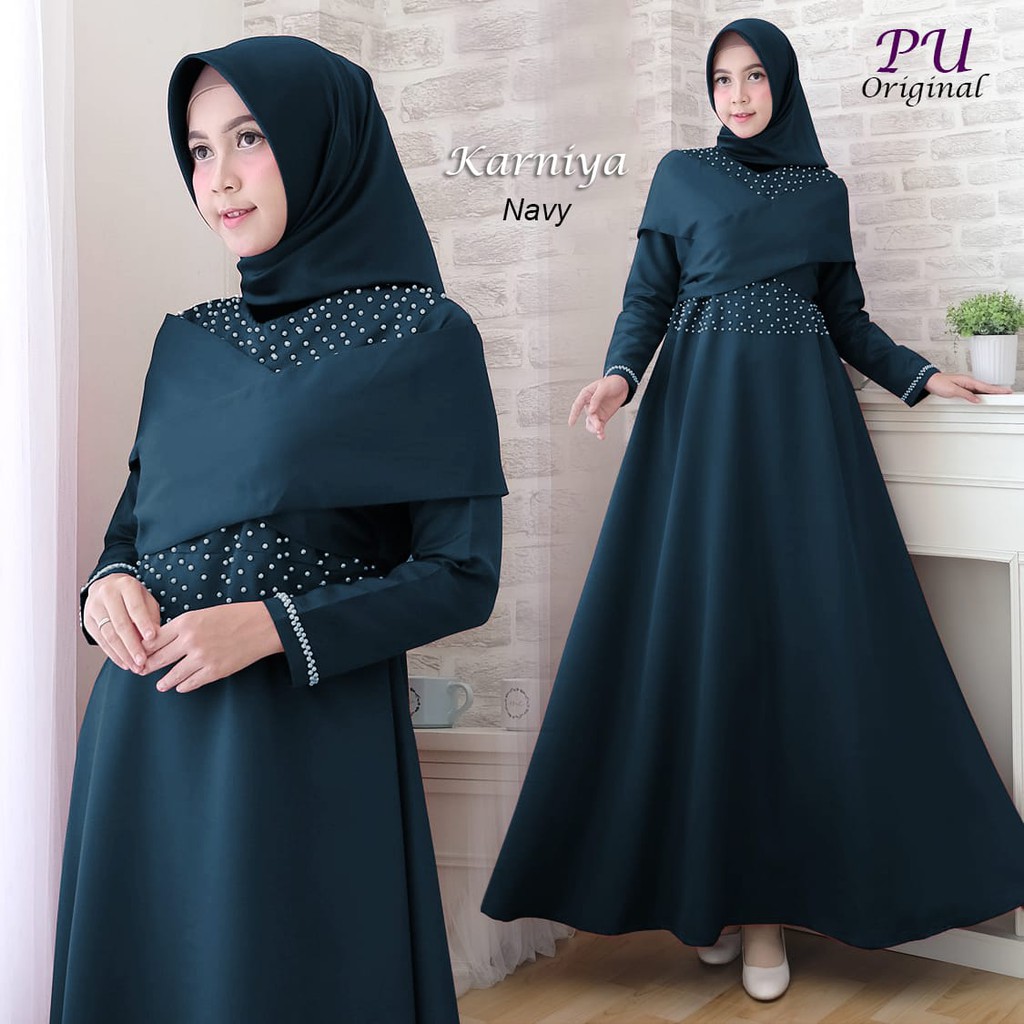 HOPYLOVY - GAMIS MODERN KARNIVA BALOTELLI TABUR MUTIARA