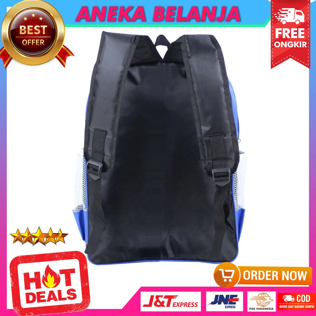 Tas Ransel Import Fashion Anak Cowok Upin Ipin Warna Biru Lucu Imut Tas Ransel Premium Anak Cewek TK SD SMP Bagus Keren Free Raincover Multifungsi Backpack Anak Cewe Hangout TPQ TPA Temurah Terlaris Berkualitas