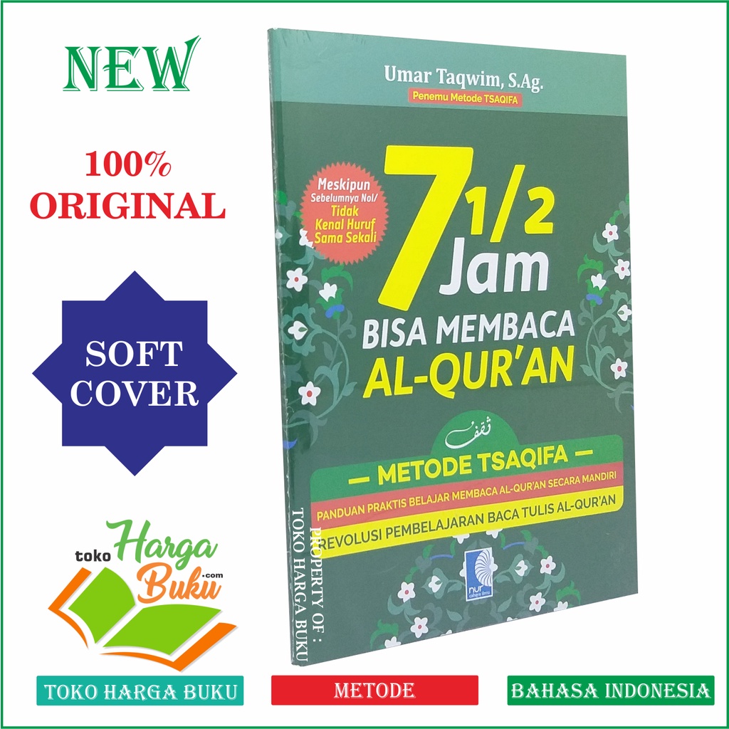 Foto 7 1/2 Setengah Jam Bisa Membaca Al-Quran Metode Tsaqifa Penerbit Nur Cahaya Ilmu