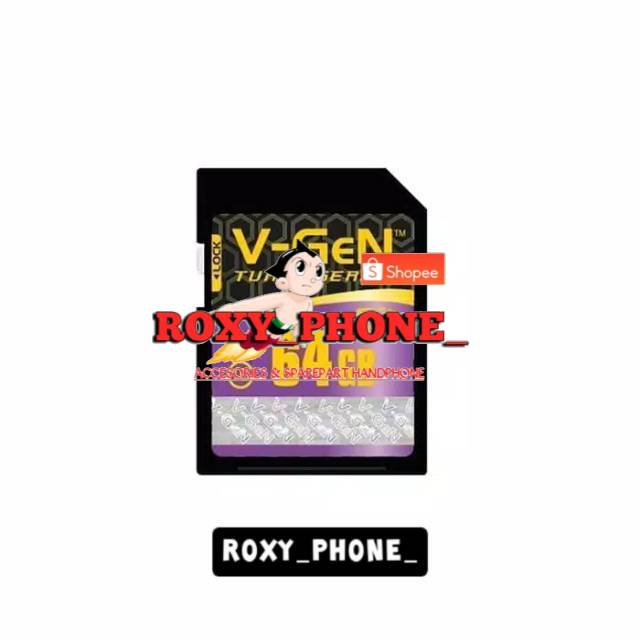 MEMORY CARD SD CARD V-GEN 64 GB ORIGINAL