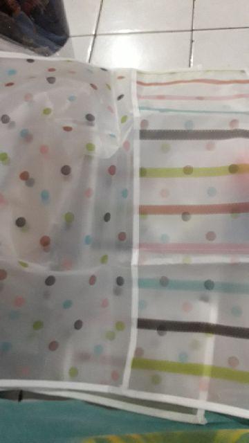 Taplak Cover  Kulkas  Organizer / Fridge Refrigerator Cover/taplak Kulkas Anti Air/ Penutup Kulkas