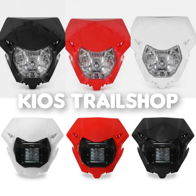 Reflektor CRF 150L CRF 250 Headlamp trail crf Lampu depan crf 150 crf 250