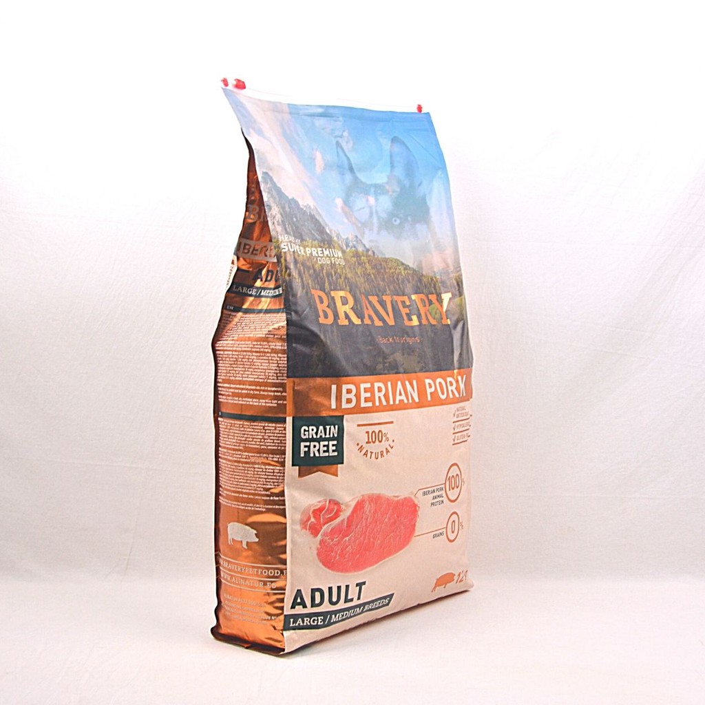 BRAVERY Makanan Anjing Medium Adult Dog IBERIAN PORK 12kg