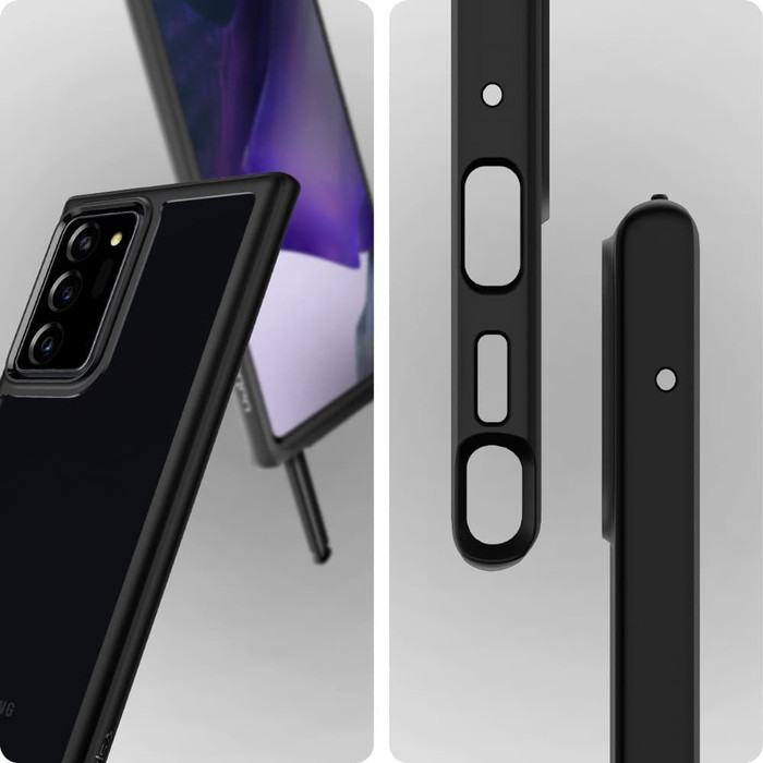 CASE SAMSUNG GALAXY NOTE 20 / ULTRA SPIGEN ULTRA HYBRID SLIM CASING - NOTE 20 ULTRA, BLACK