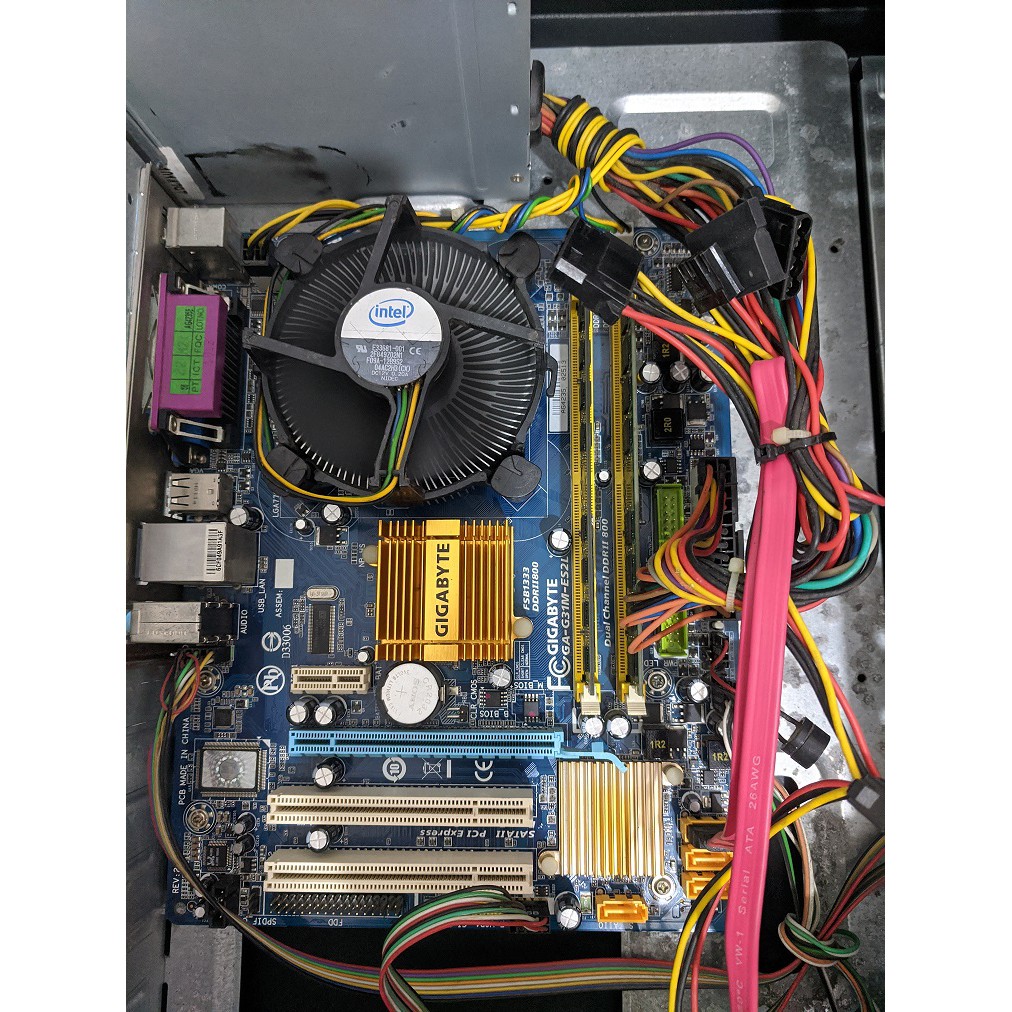 PC RAKITAN INTEL CORE 2 DUO  SIAP PAKAI OBRAL MURAH