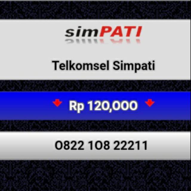 NOMOR CANTIK SIMPATI 0822 108 22211