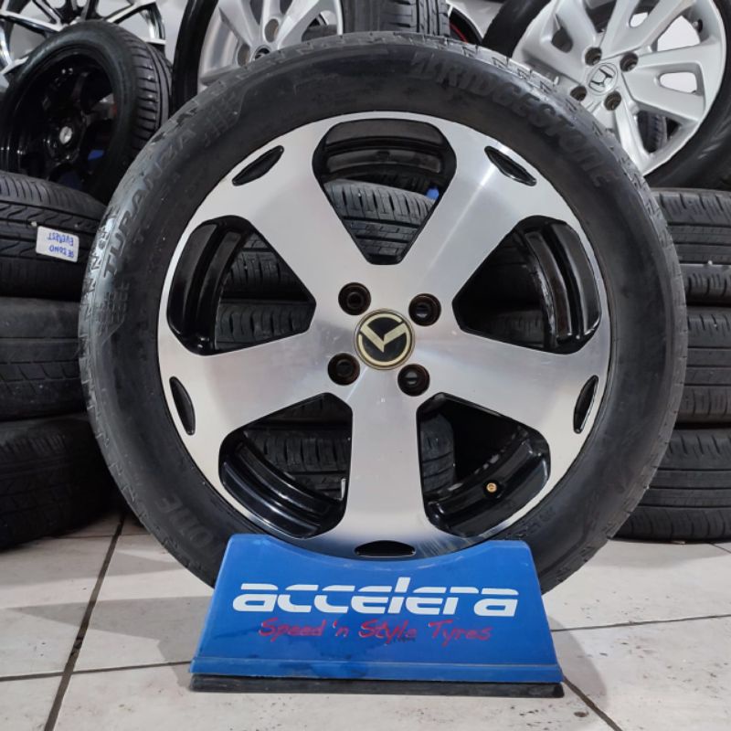 velg mobil second oem kia rio ring 16 pcd 4x100 ban 195 55 16 Bridgestone bisa buat mobilio jazz dll