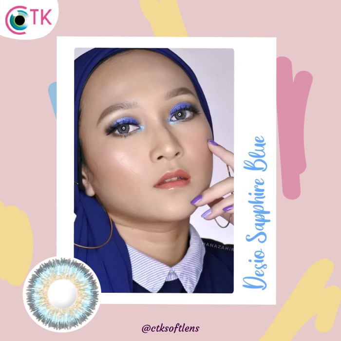 ❤ RATU ❤ Softlens Desio Normal | Soflens Desio By Ctk Big Eyes Dia 14.5mm