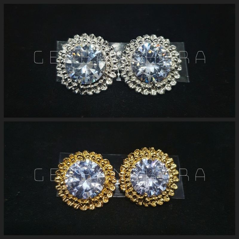 Giwang / Anting Pengantin V1 Batu Zircon