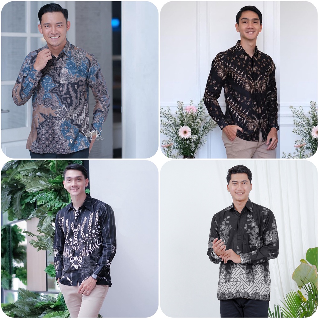 NYK BATIK - KEMEJA BATIK LENGAN PANJANG | KEMEJA KONDANGAN | KEMEJA FORMAL