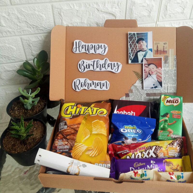 SNACK BOX / GIFT BOX / KADO WISUDA / KADO ULTAH / SNACKBOX