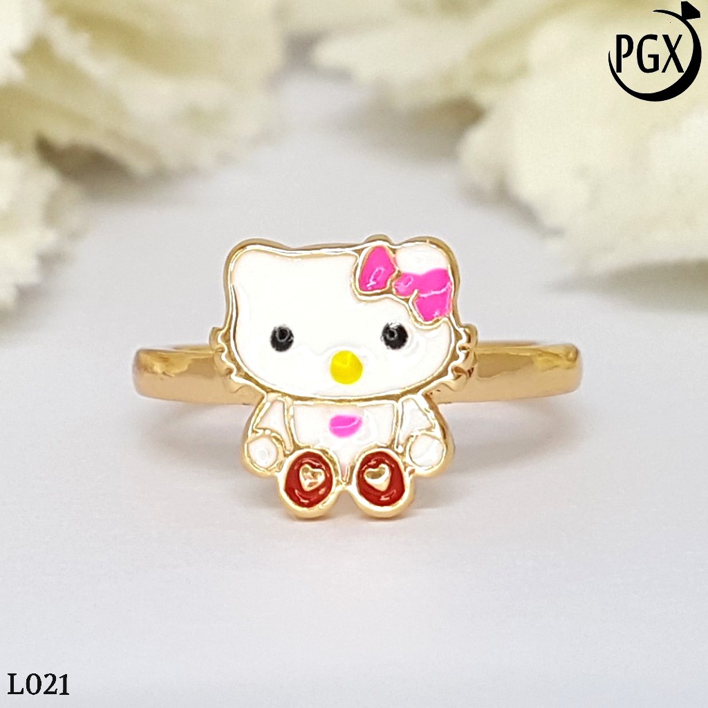 PGX Cincin Anak Xuping Aksesoris Perhiasan Lapis Emas Premium - L080