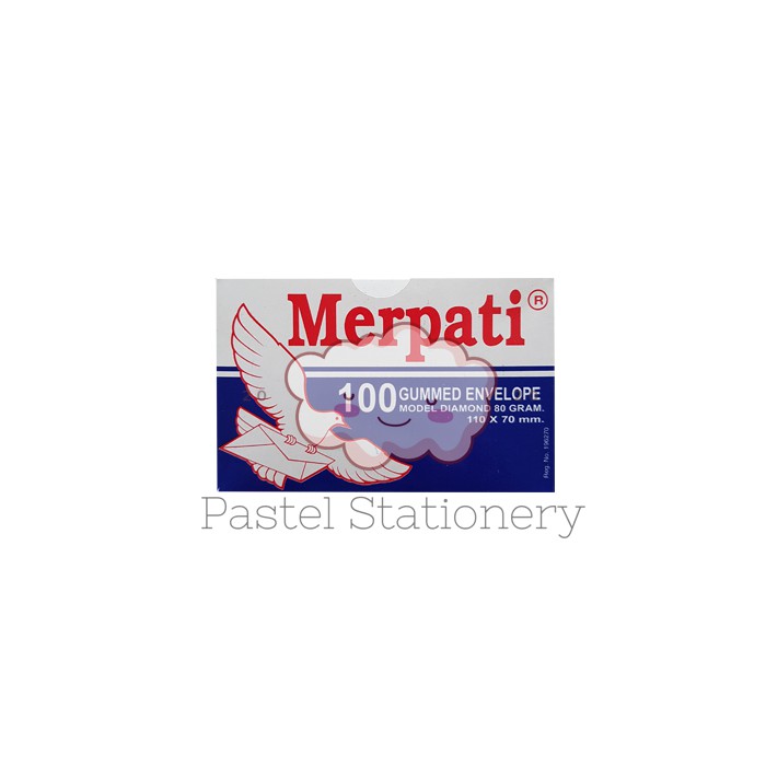 

Amplop Putih Kecil Polos Merpati - White Gummed Envelope