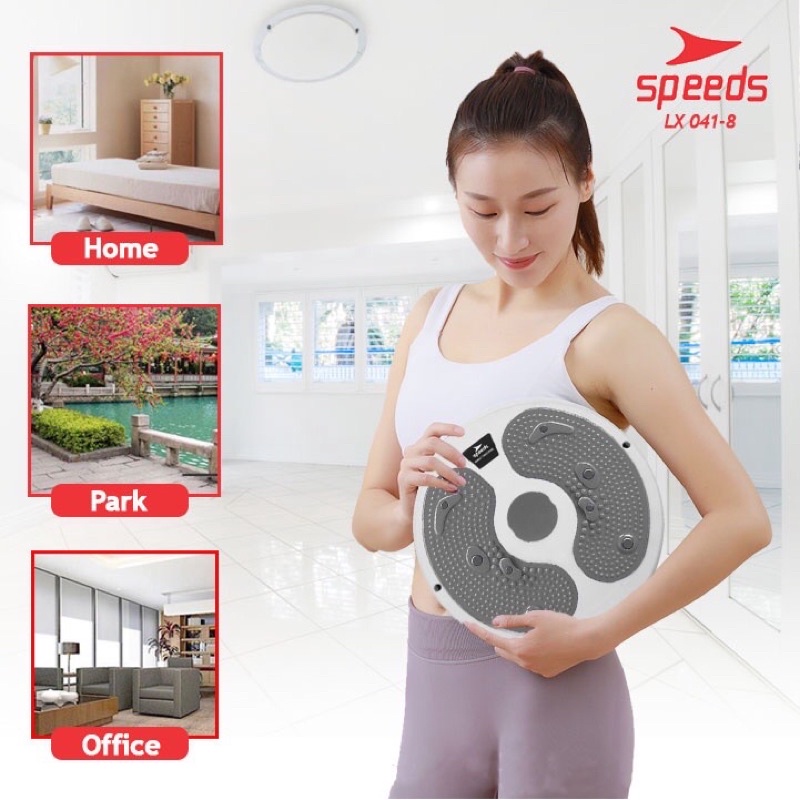 Waist  Twisting  Magnetic Alat Olahraga Putar Magnet Pelangsing Tubuh Pengecil Perut  041-8-3