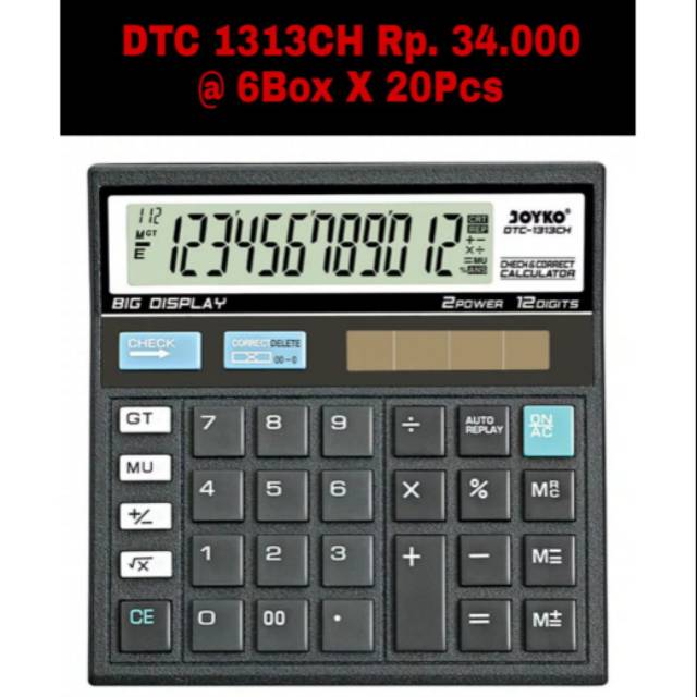 

Kalkulator Joyko DTC 1313CH