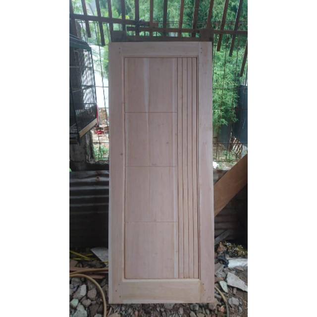  Kusen  Pintu Single Berikut Daun Pintu Minimalis VZ 