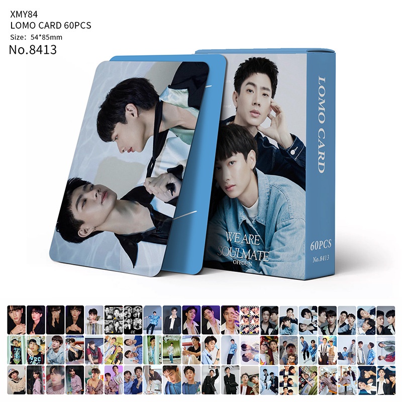 60pcs / set Kartu Foto Album KPOP STRAYKIDS F4 BRIGHTWIN GOT7 OFFGUN ENHYPEN Bright win Lomo Untuk Koleksi