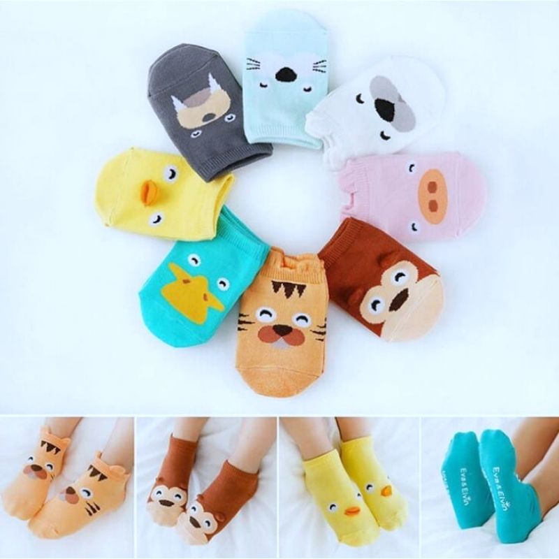 GROSIR Kaos Kaki Anak Bayi Termurah Kaos Kaki Bayi Korea Anti Slip Motif Termurah