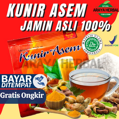

Minuman Bubuk Jamu Herbal Kunir Asem Madu Asli Kondang Food