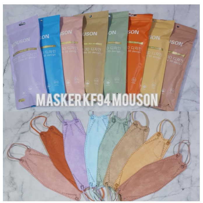 Masker MOUSON KF94 Earloop EVO Disposable Face Mask
