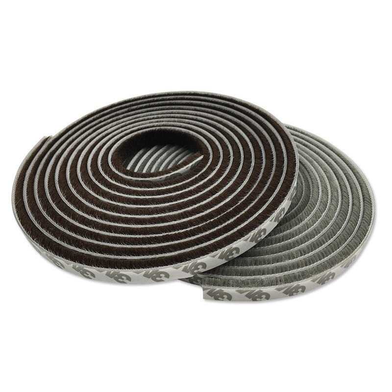 TD-DDG GANCHUN Lis Strip Pintu Brush Strip Sealing 9 x 15 mm 10M - KK-061