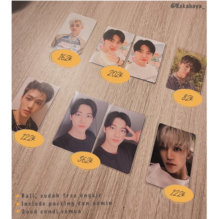 Photocard PC Jaemin Arrival Candylab Reso Projection Keyring Future Prokey YZY Yhiziyu Owhat Hello F