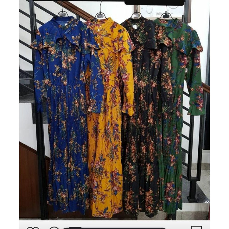 Gamis plisket Bangkok