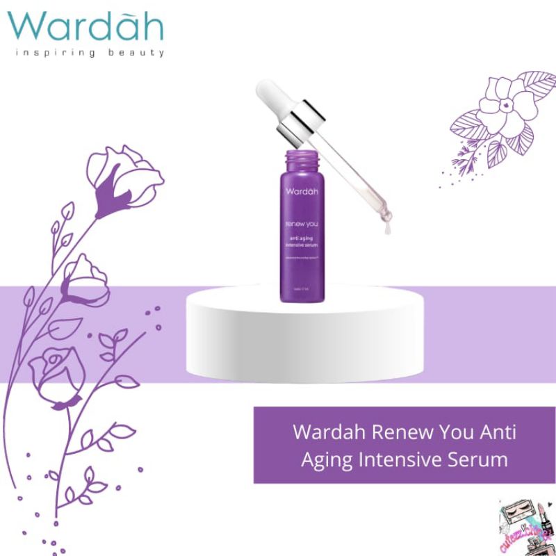 ☃Cutezz_ching1☃Wardah Renew You Anti Aging Intensive Serum