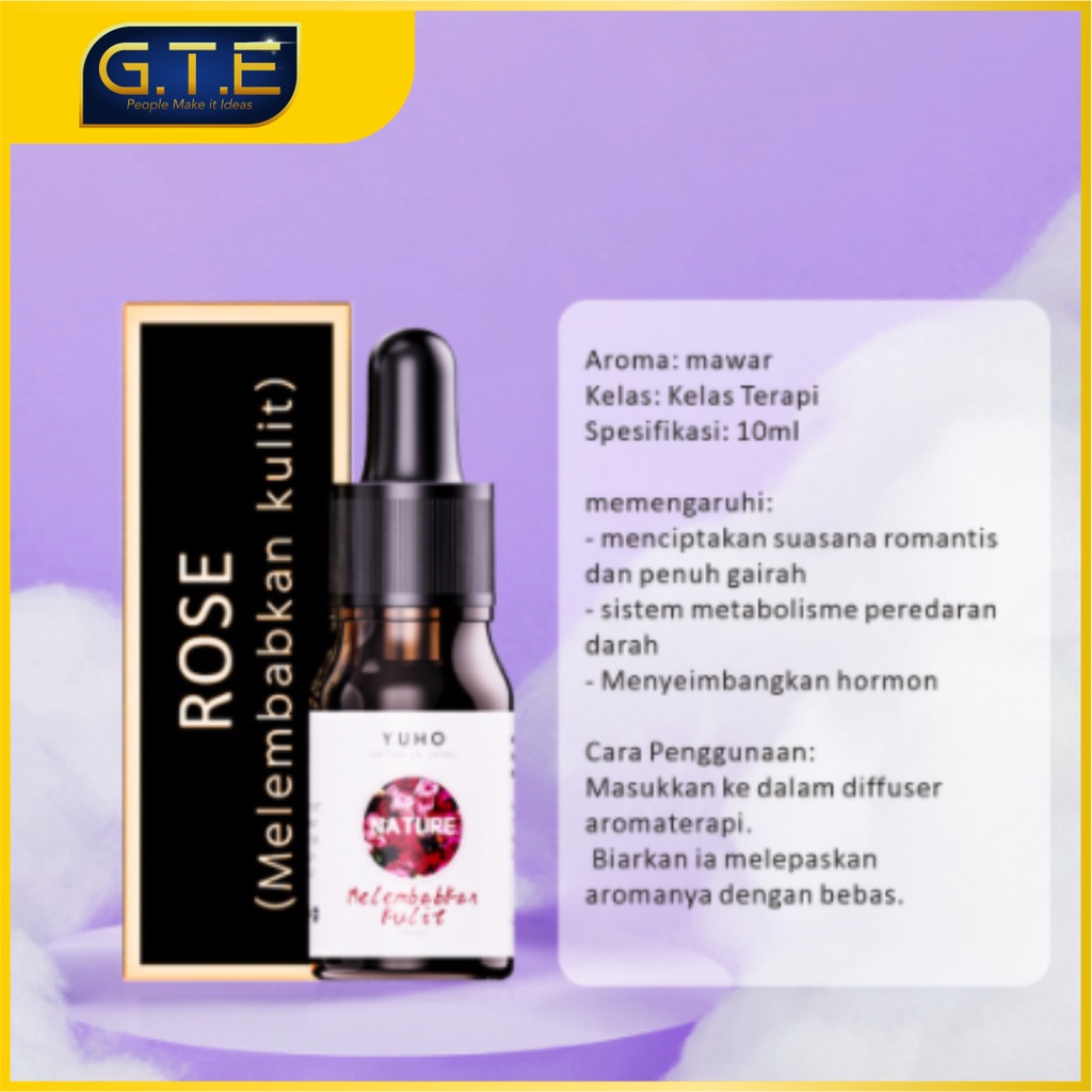 GTE | ESSENTIAL OIL AROMATHERAPY HUMIDIFIER FRAGRANCE / OIL DIFFUSER ORIGINAL MURAH / MINYAK AROMATERAPI