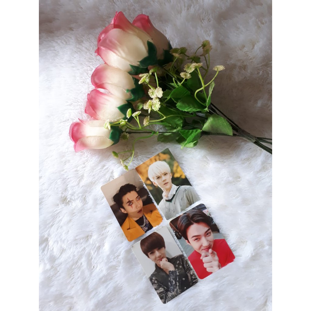 PHOTOCARD SEHUN OBSSESSION, NATURE REPUBLIC, LOVE SHOT, 5TH ANNIVERSARY PAPERTOY, MAMA, WHAT A LIFE