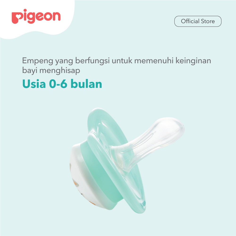 Empeng Pigeon Mini Light Silicone Pacifier Empeng Bayi Newborn