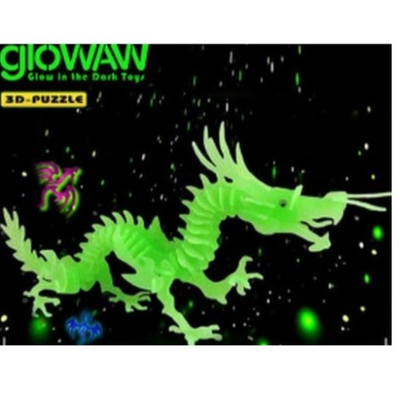 GLOWAW - Mainan Puzzle 3D Glow In The Dark