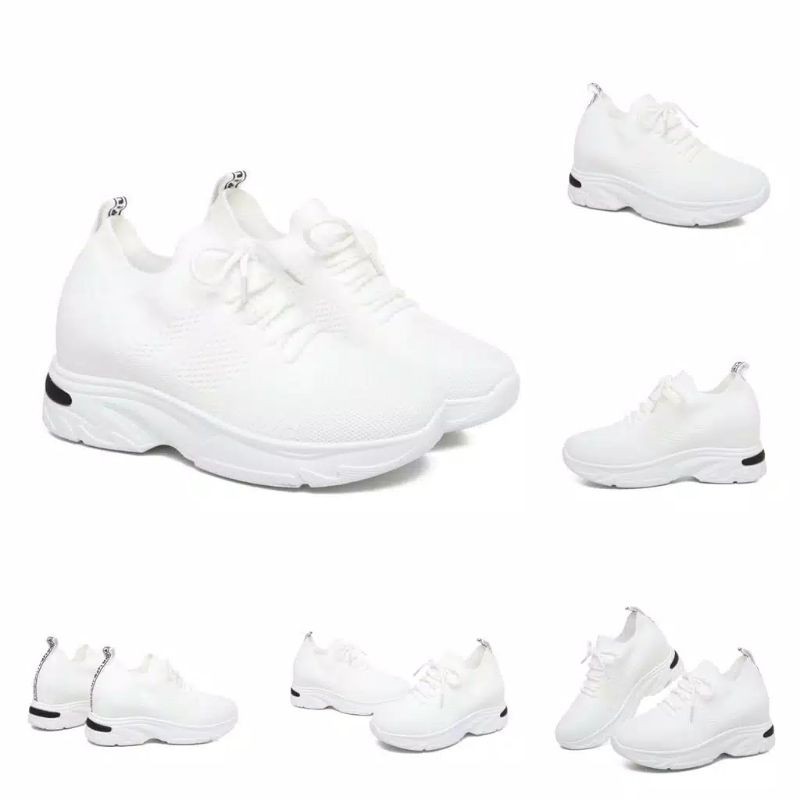 Sepatu Sneakers Wanita Putih Sport Shoes 045