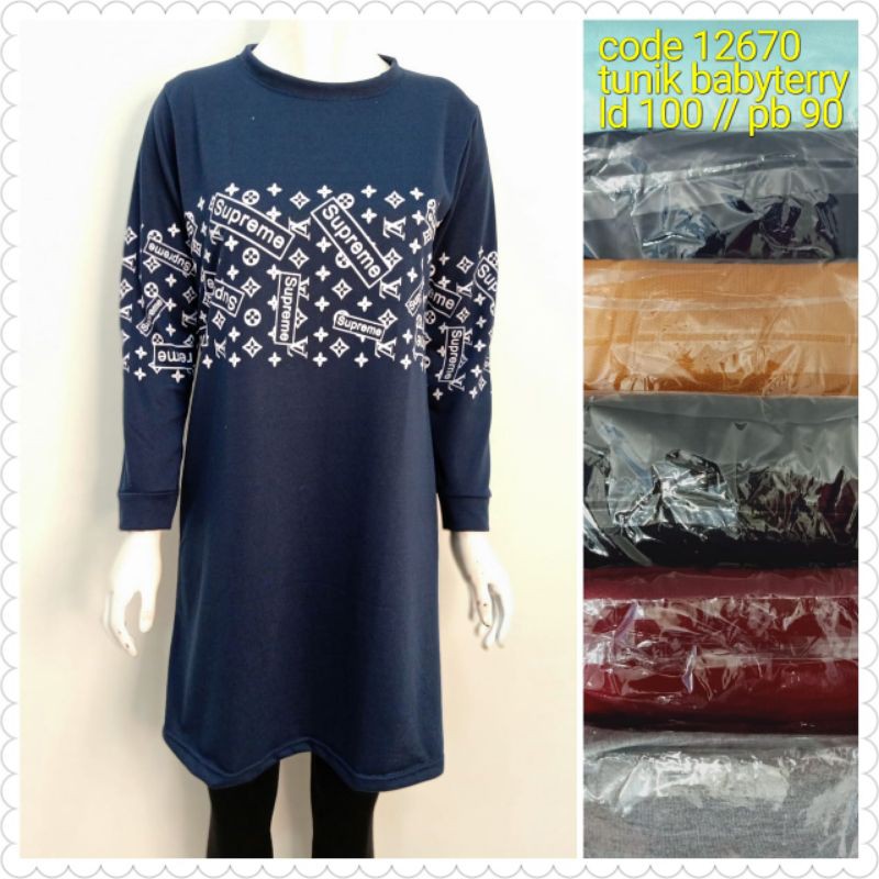 Tunik babyterry